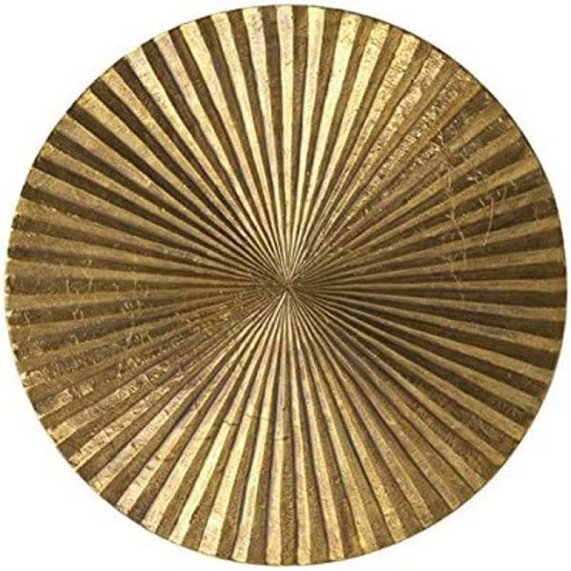 Decorlives Set of 6 Sunburst Metal Wall Art for Home Decor